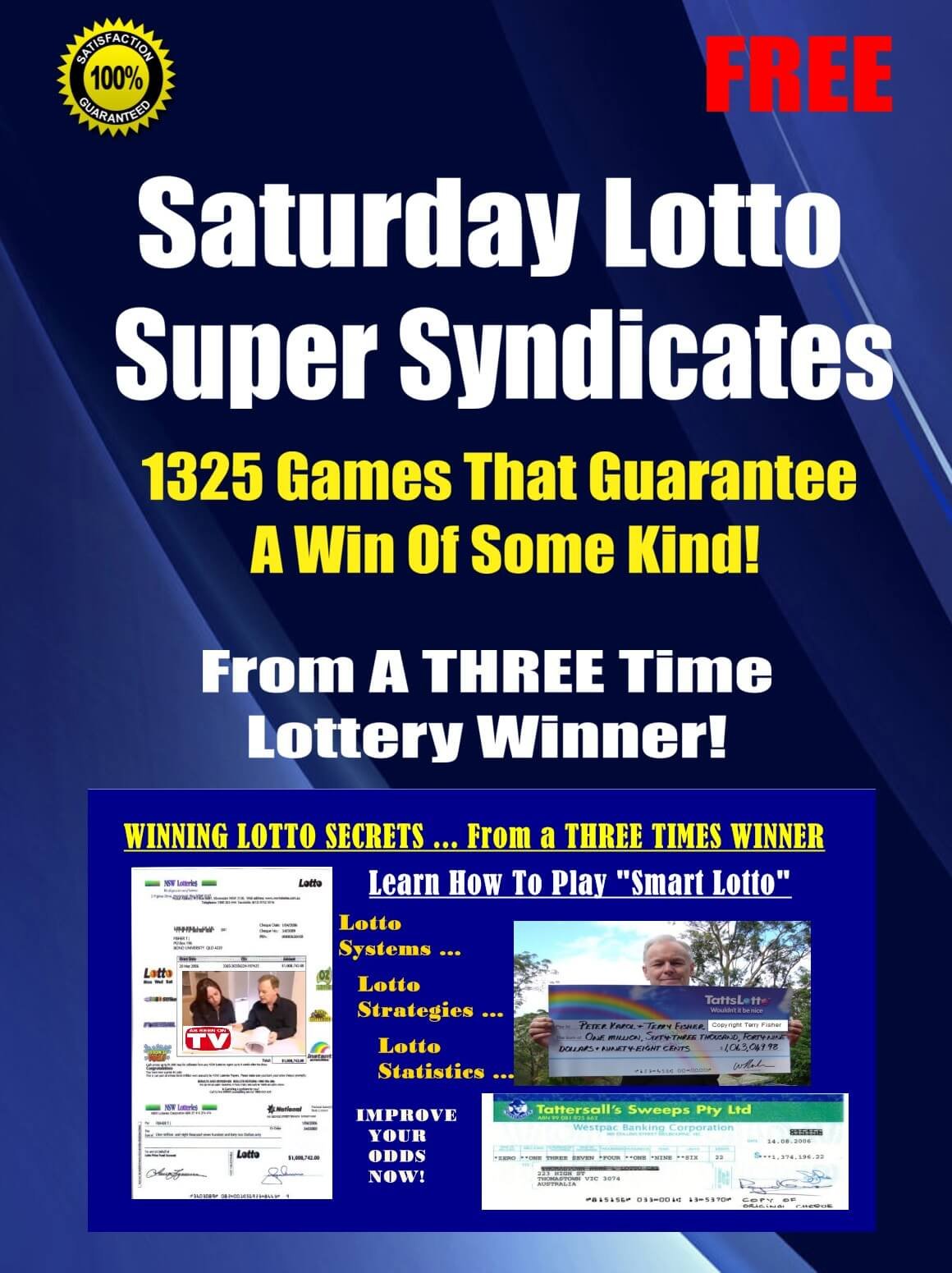 Looking for a Free Lotto Report?